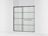 KOHLER K-707617-8G79 Elate Sliding shower door, 75-1/2" H x 68-1/4 - 71-5/8" W, with heavy 5/16" thick Crystal Clear gla