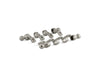 KOHLER K-708 Vintage Brackets and end caps, vibrant brushed nickel