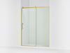 KOHLER K-709079-10L Rely 77" H sliding shower door with 3/8"-thick glass