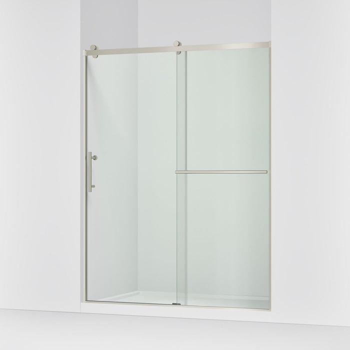 Kohler Rely 77" H sliding shower door with 3/8"-thick glass