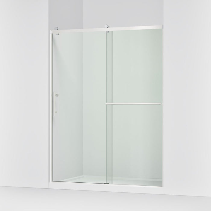 Kohler Rely 77" H sliding shower door with 3/8"-thick glass