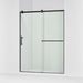 Kohler Rely 77" H sliding shower door with 3/8"-thick glass