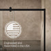 Kohler Rely 77" H sliding shower door with 3/8"-thick glass