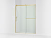 KOHLER K-709081-10L Rely 77" H sliding shower door with 3/8"-thick glass