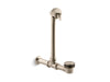 KOHLER Iron Works Exposed bath drain for above-the-floor installation