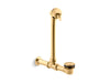 KOHLER Iron Works Exposed bath drain for above-the-floor installation
