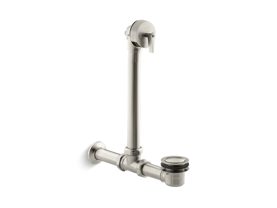 KOHLER Iron Works Exposed bath drain for above-the-floor installation