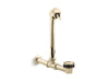 KOHLER Iron Works Exposed bath drain for above-the-floor installation