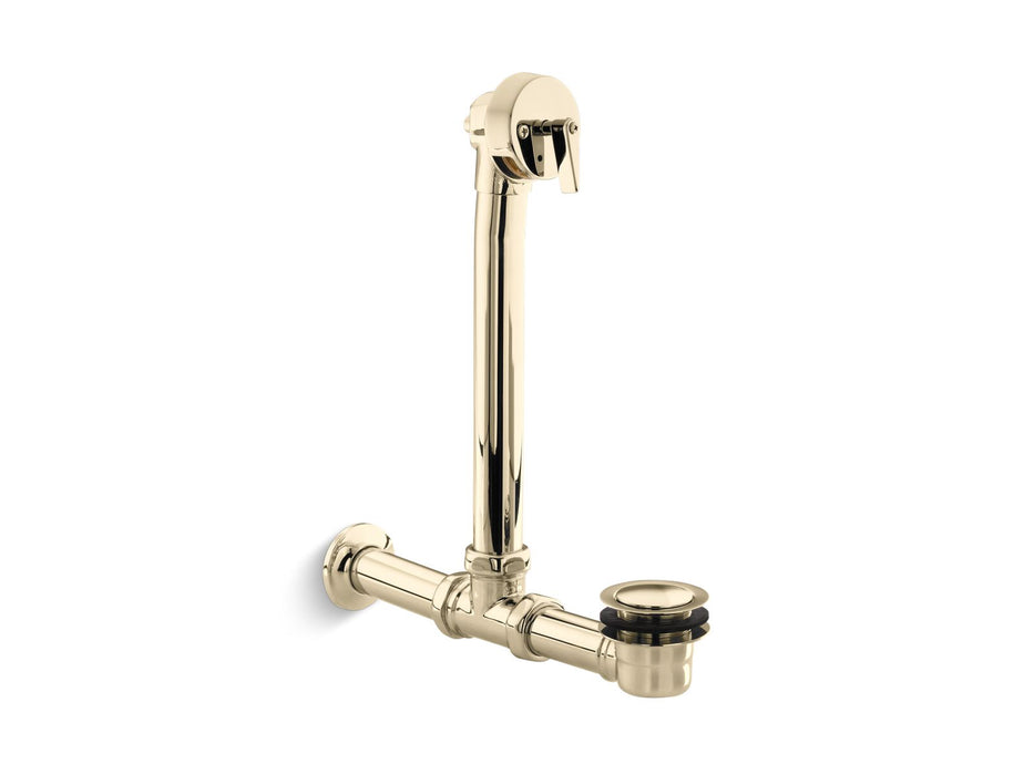 KOHLER Iron Works Exposed bath drain for above-the-floor installation