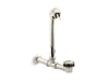 KOHLER Iron Works Exposed bath drain for above-the-floor installation
