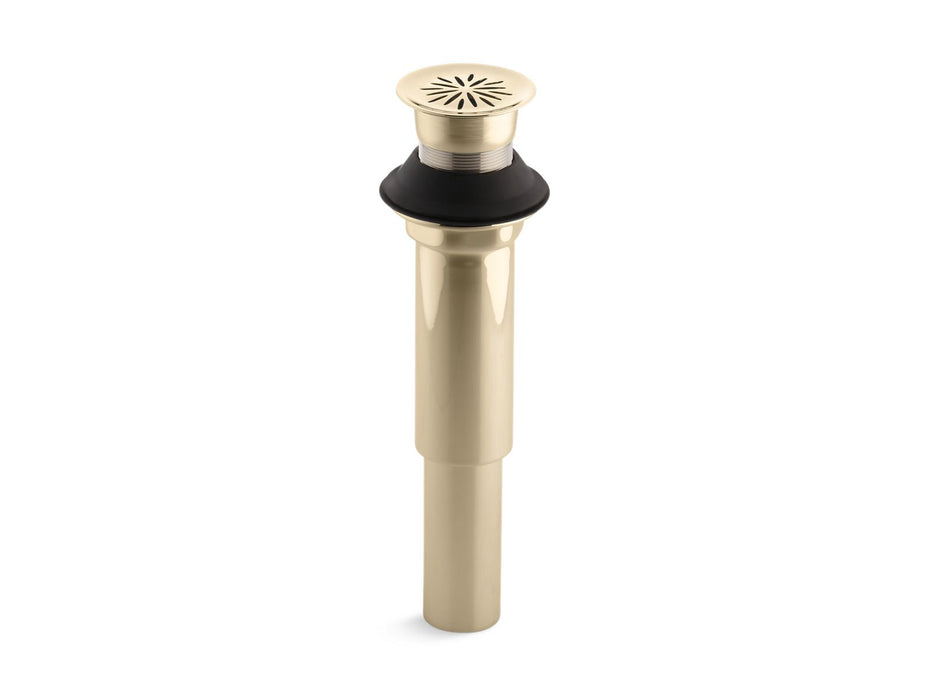 KOHLER Decorative grid drain without overflow