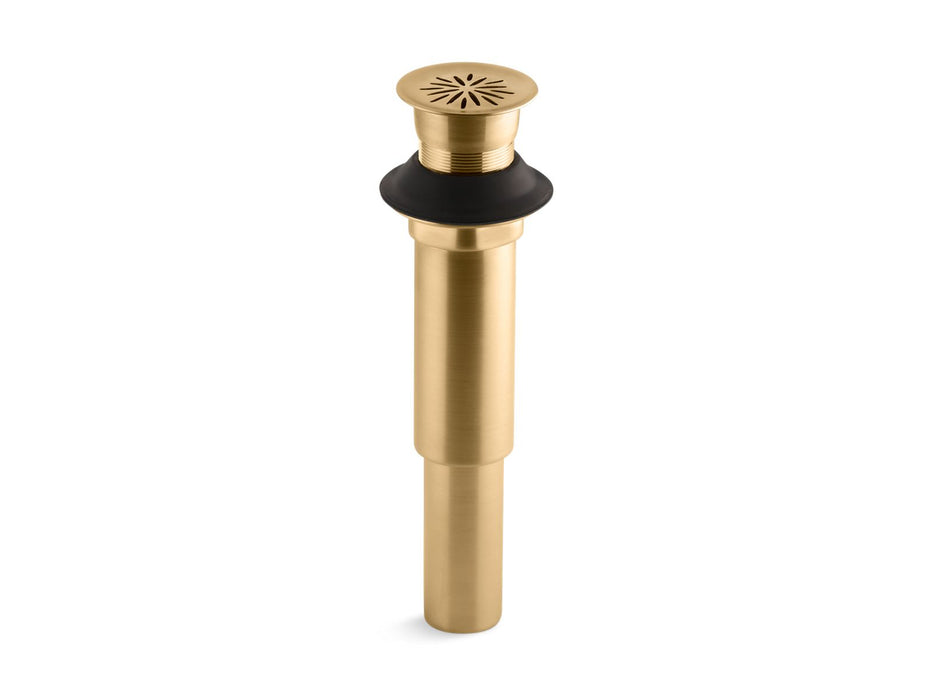 KOHLER Decorative grid drain without overflow