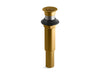 KOHLER Decorative grid drain without overflow