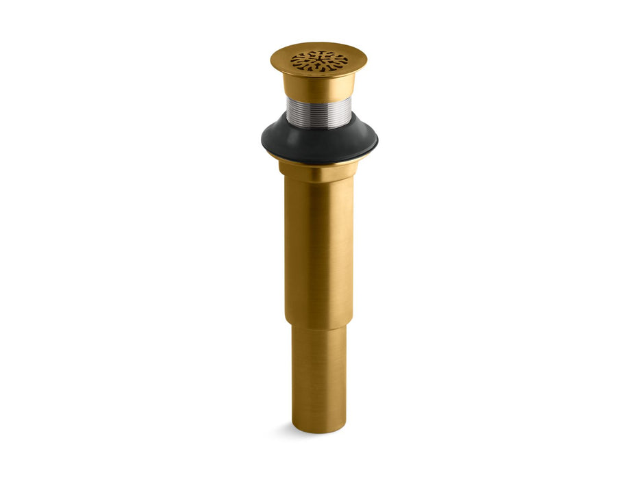 KOHLER Decorative grid drain without overflow