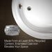 Kohler Iron Works 66" x 36" freestanding bath
