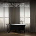 Kohler Iron Works 66" x 36" freestanding bath