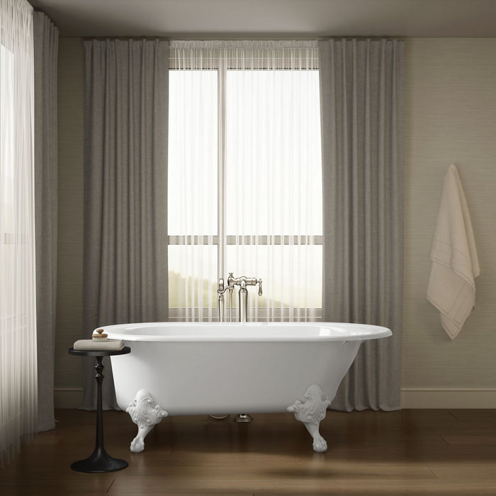 Kohler Iron Works 66" x 36" freestanding bath