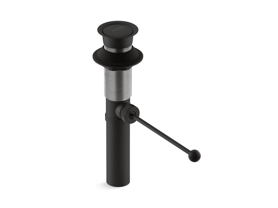 KOHLER Premier pop-up drain, exposed, without overflow