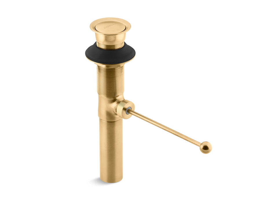 KOHLER Premier pop-up drain, exposed, without overflow