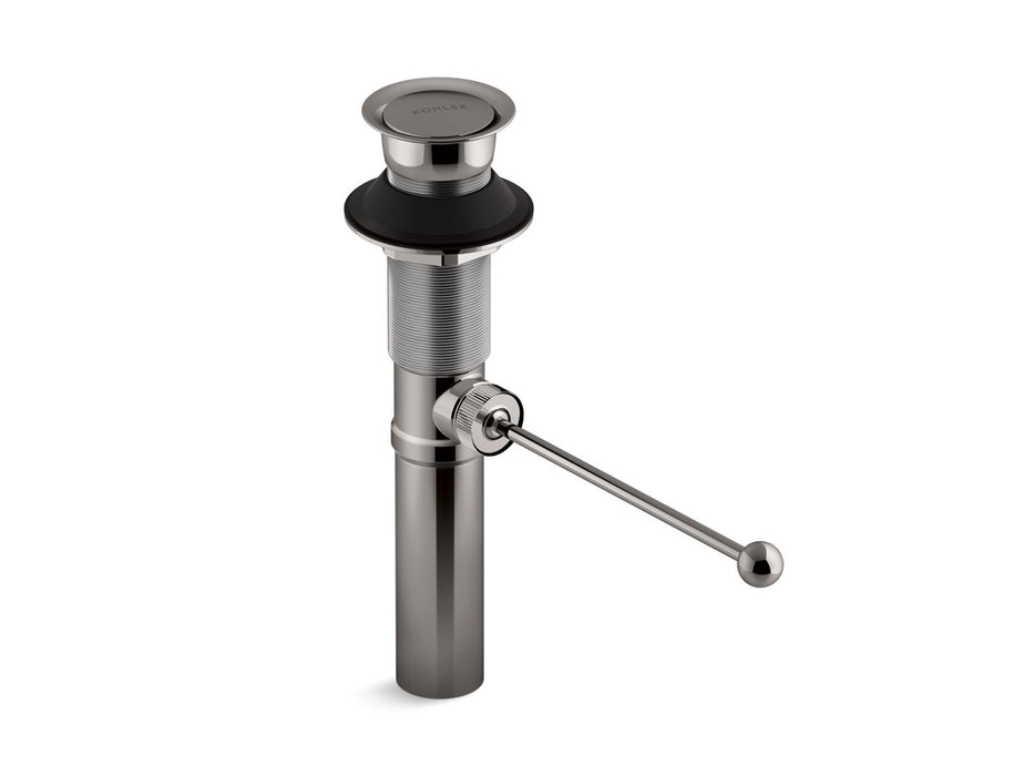 KOHLER Premier pop-up drain, exposed, without overflow
