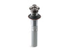 Kohler Bathroom sink drain with overflow and non-removable metal stopper