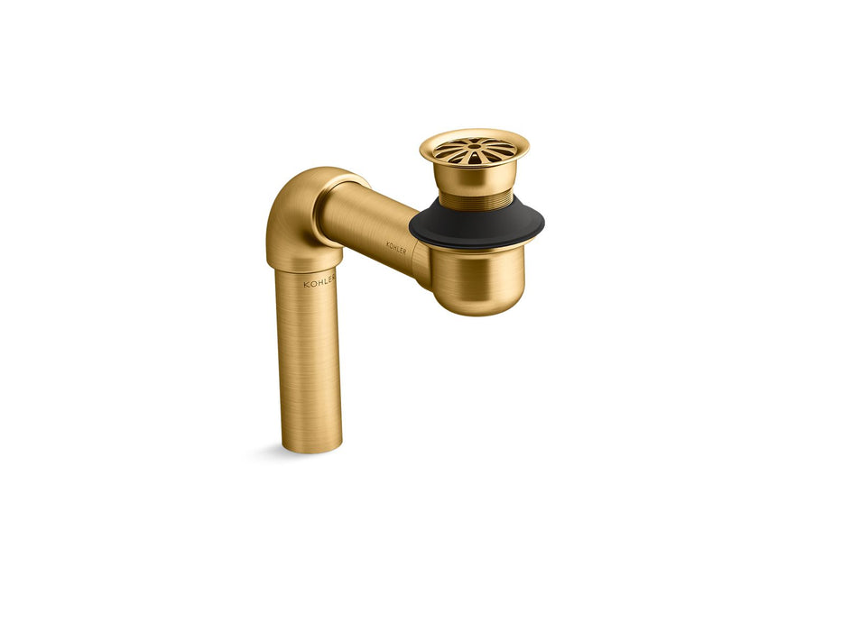 Kohler Bathroom sink offset drain with open strainer