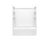 Sterling 71340116 Performa 2 60" x 29" Vikrell® Bath/shower with Aging in Place Backerboards, Left Drain, white