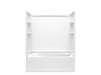 Sterling 71340128 Performa 2 60" x 29" Above-floor-drain Vikrell® Bath/shower with Aging in Place Backerboards, Right...