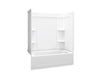 Sterling 71370120 Ensemble Medley 60" x 30" Vikrell® Bath/shower, Right Drain, white