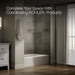 KOHLER Villager 60" x 34-1/4" alcove bath, left drain