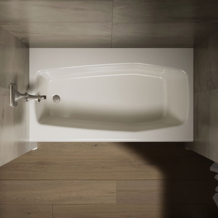 KOHLER Villager 60" x 34-1/4" alcove bath, left drain