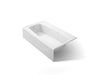 KOHLER K-713 Villager 60" x 34-1/4" alcove bath, left drain