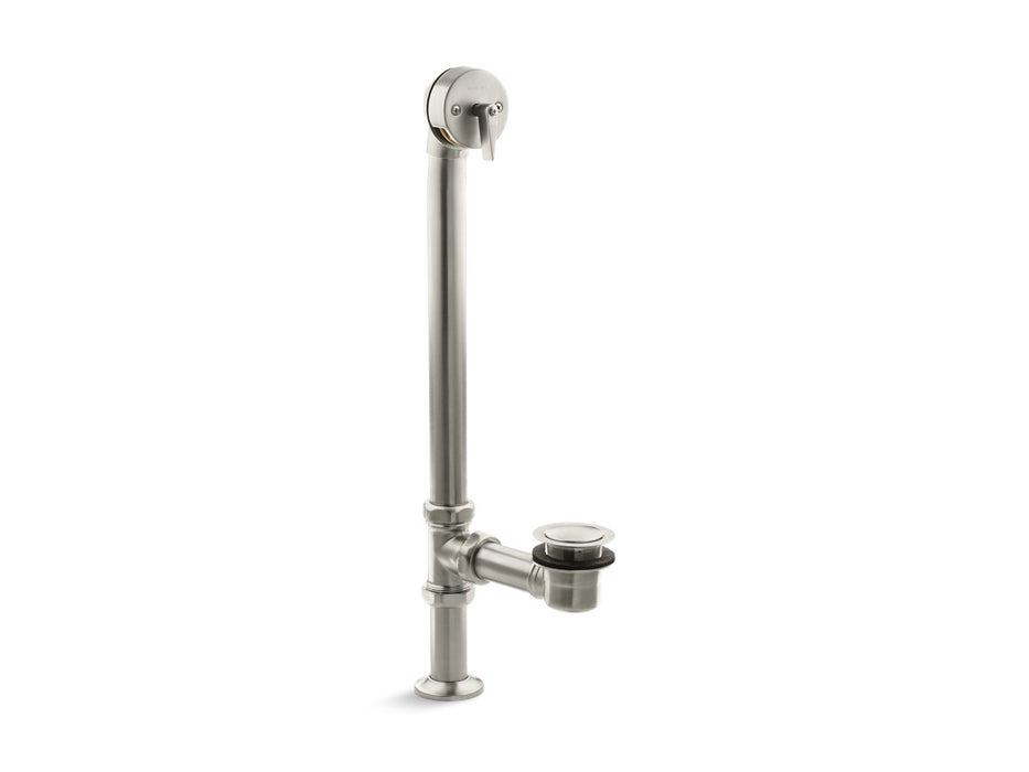 KOHLER Vintage 1-1/2" pop-up bath drain for above- and through-the-floor freestanding bath installations