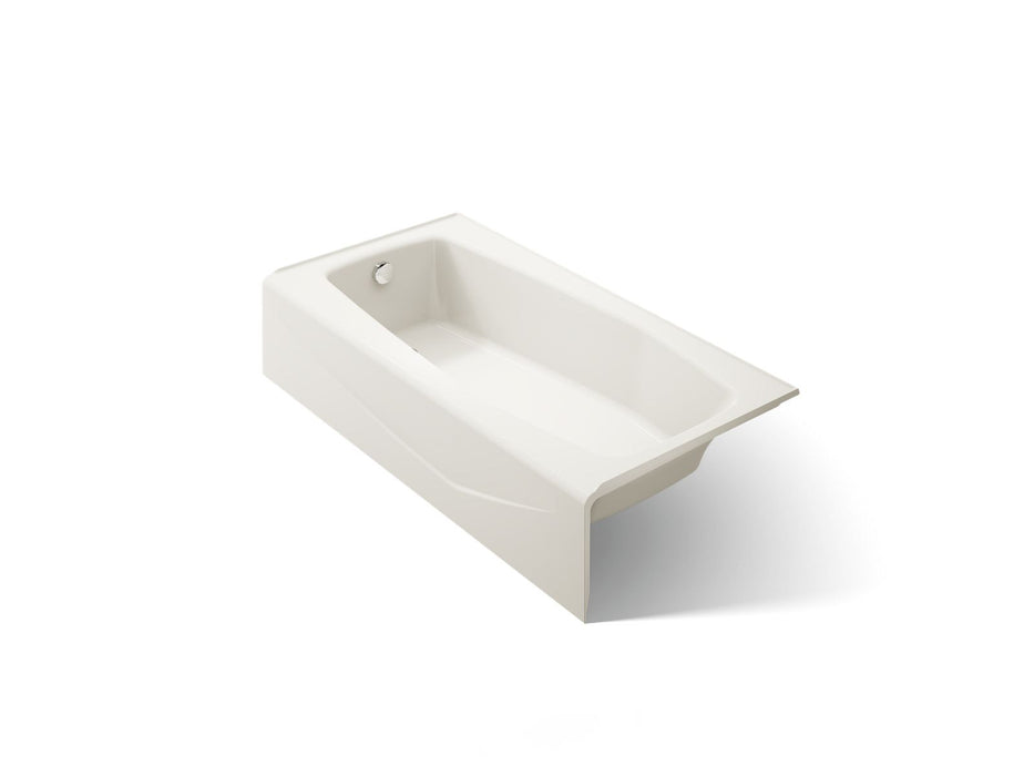 KOHLER KOHLER K-715 Villager 60" x 30-1/4" alcove bath, left drain