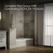 KOHLER KOHLER K-715 Villager 60" x 30-1/4" alcove bath, left drain