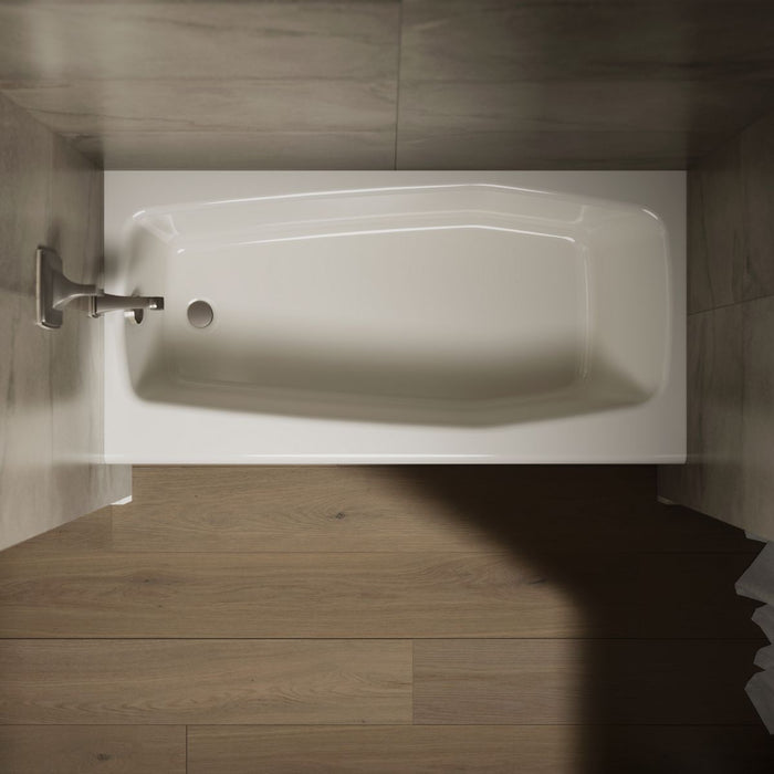KOHLER KOHLER K-715 Villager 60" x 30-1/4" alcove bath, left drain