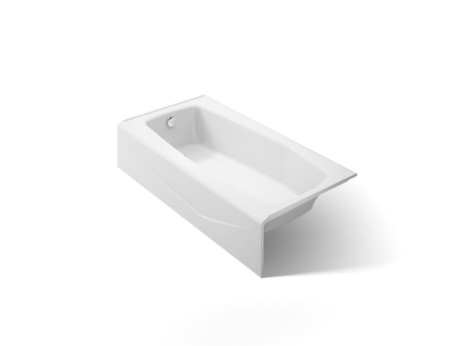 KOHLER K-715 Villager 60" x 30-1/4" alcove bath, left drain