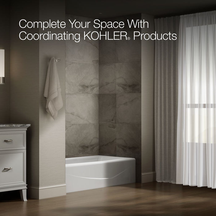 KOHLER KOHLER K-715 Villager 60" x 30-1/4" alcove bath, left drain
