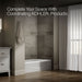 KOHLER KOHLER K-715 Villager 60" x 30-1/4" alcove bath, left drain