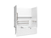 Sterling 71610115 Forum Traverse 60" x 32" Vikrell® Bath/shower with Aging in Place Backerboards, Grab Bars, and Bath...
