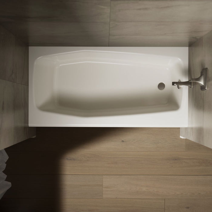 KOHLER Villager 60" x 30-1/4" alcove bath, right drain