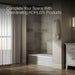 KOHLER Villager 60" x 30-1/4" alcove bath, right drain