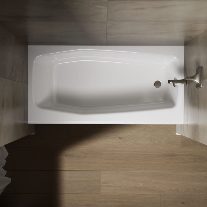 KOHLER Villager 60" x 30-1/4" alcove bath, right drain