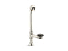 KOHLER Iron Works Decorative 1-1/2" adjustable pop-up bath drain for 5' whirlpool with tailpiece