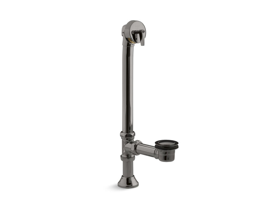 KOHLER Iron Works Decorative 1-1/2" adjustable pop-up bath drain for 5' whirlpool with tailpiece