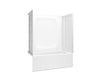 Sterling 71800122 Forum STORE+ 60" x 30" Above-floor-drain Vikrell® Bath/shower, Right Drain, white
