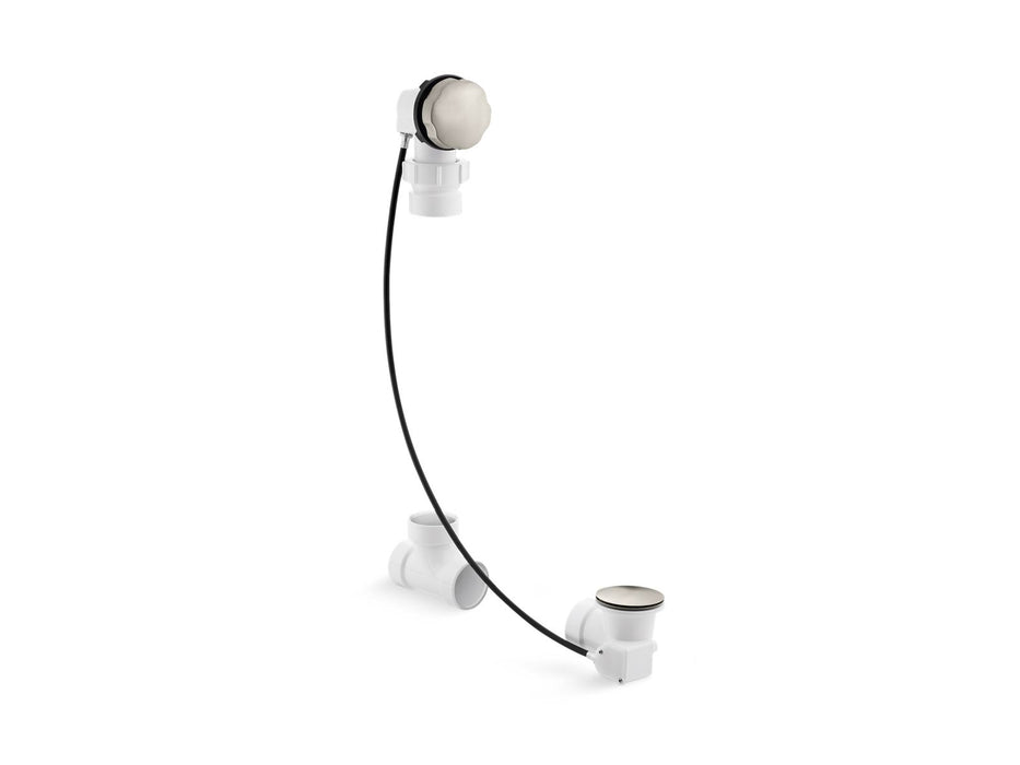 KOHLER Clearflo Cable bath drain, less PVC tubing