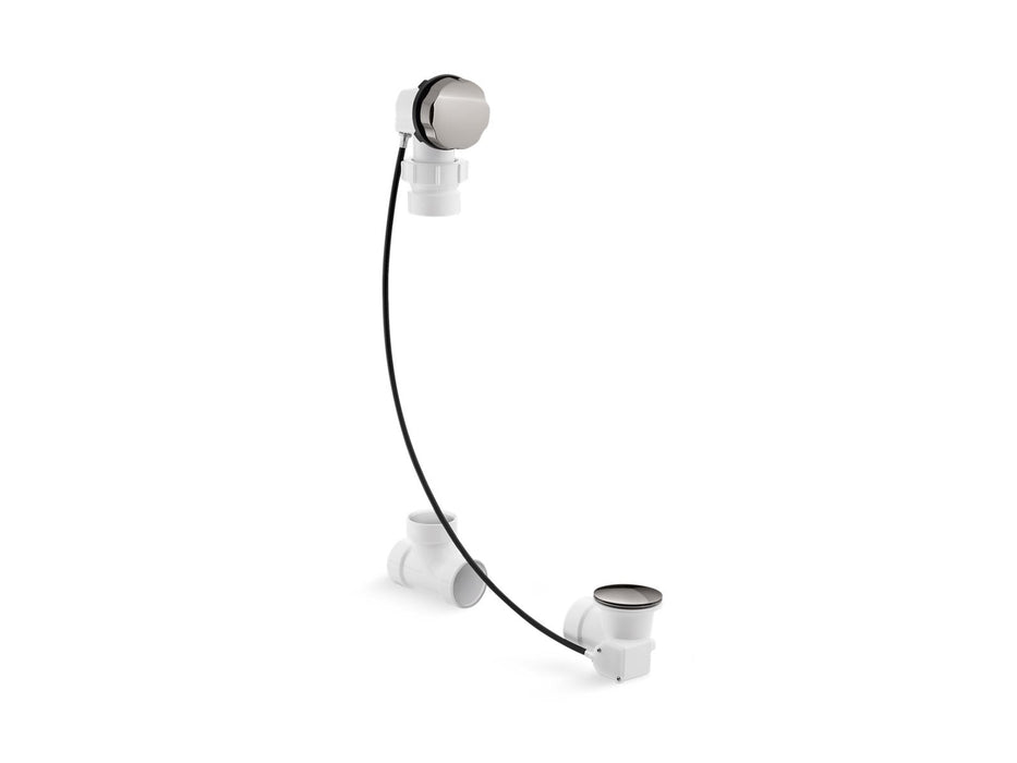 KOHLER Clearflo Cable bath drain, less PVC tubing