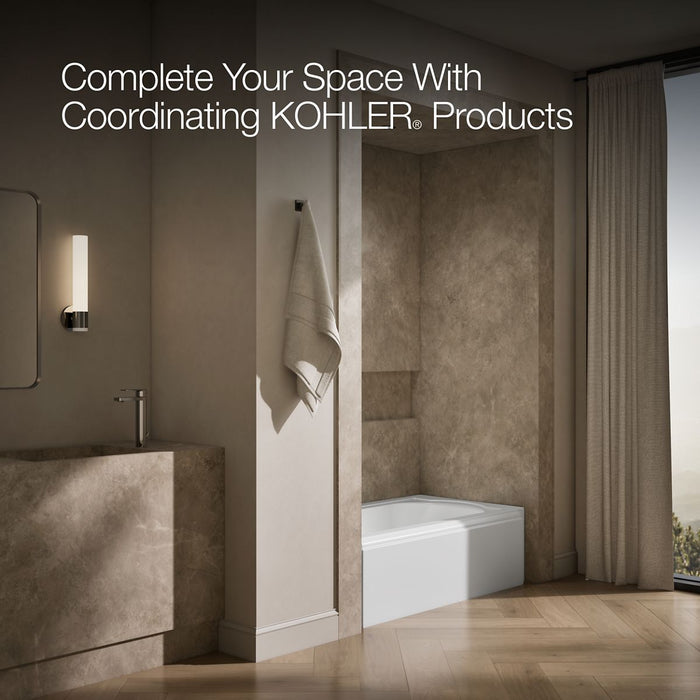 KOHLER Memoirs 60" x 33-3/4" alcove bath, left drain