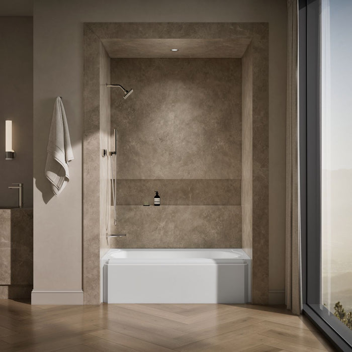 KOHLER Memoirs 60" x 33-3/4" alcove bath, left drain